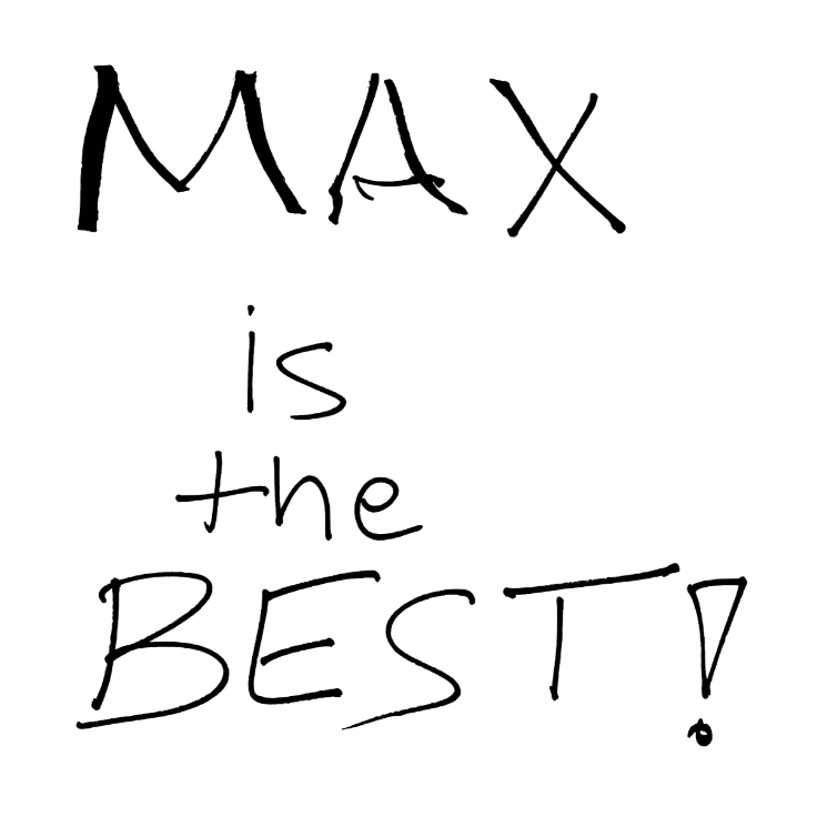 MAX is the BEST!