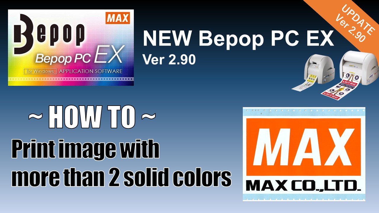 How to print image with more than 2 solid colors