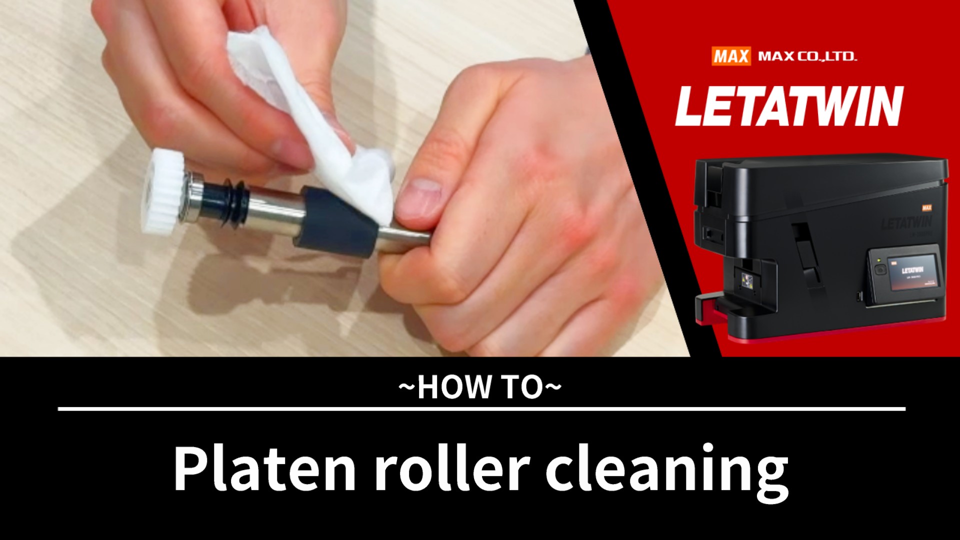 Platen roller cleaning