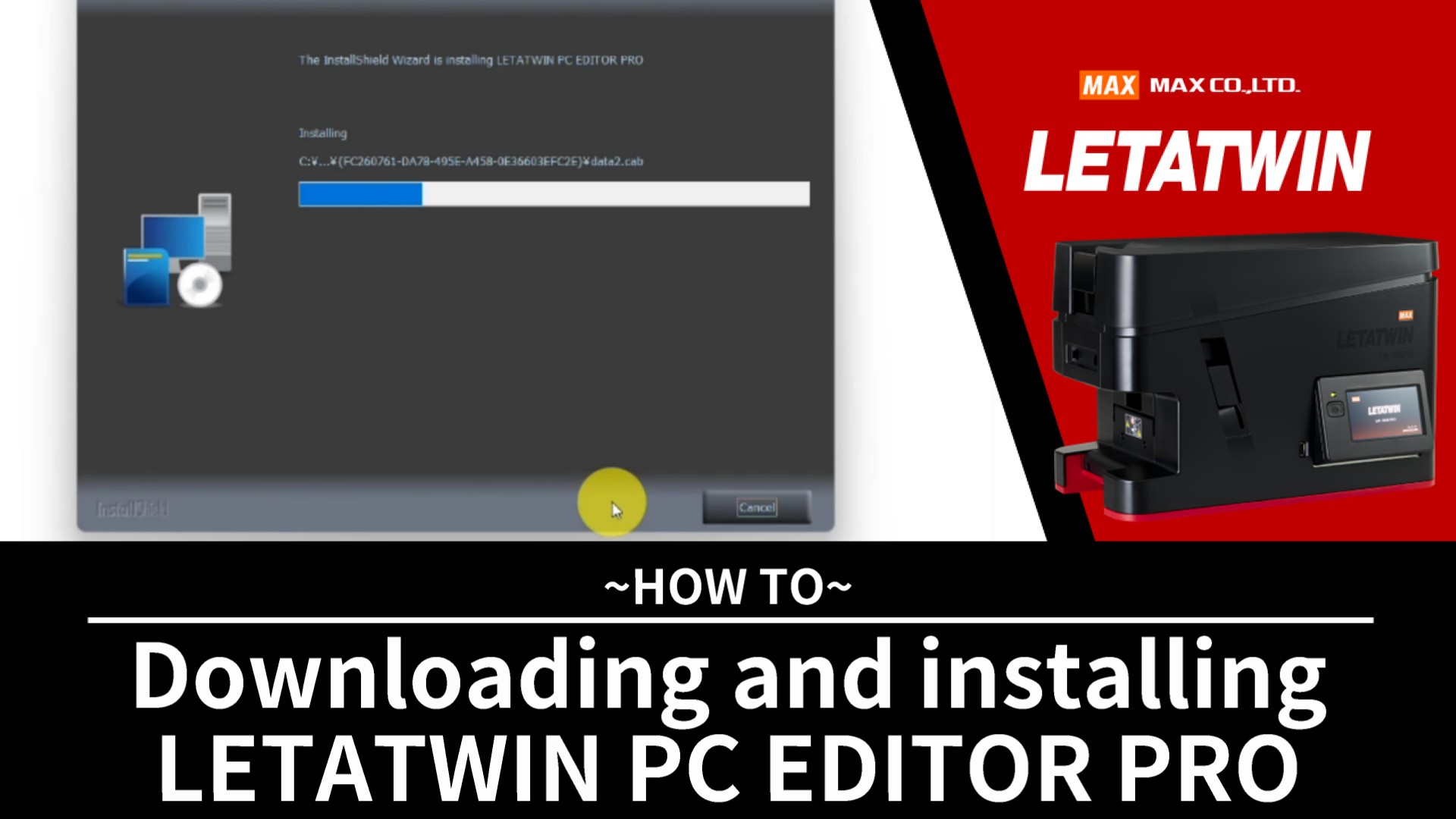 Downloading and installing LETATWIN PC EDITOR PRO