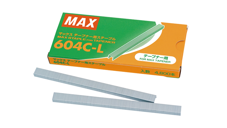 SALE／91%OFF】 MAX マックステープナー用ステープル 604E-L 10個入り 1C S