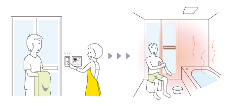 リモコン内部のディップスイッチ
