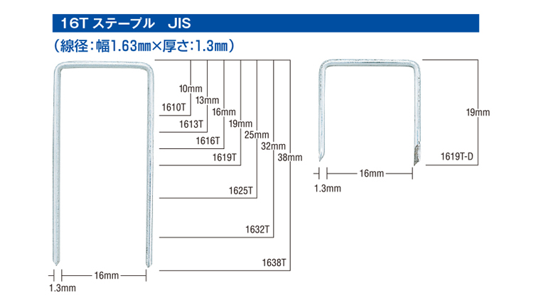 最大51％オフ！ マキタ電動工具 16mmT線ステープル 無地 32mm 1632T 4800本 F-80738