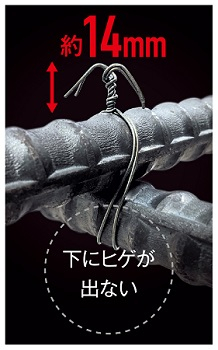 下にヒゲが出ない
